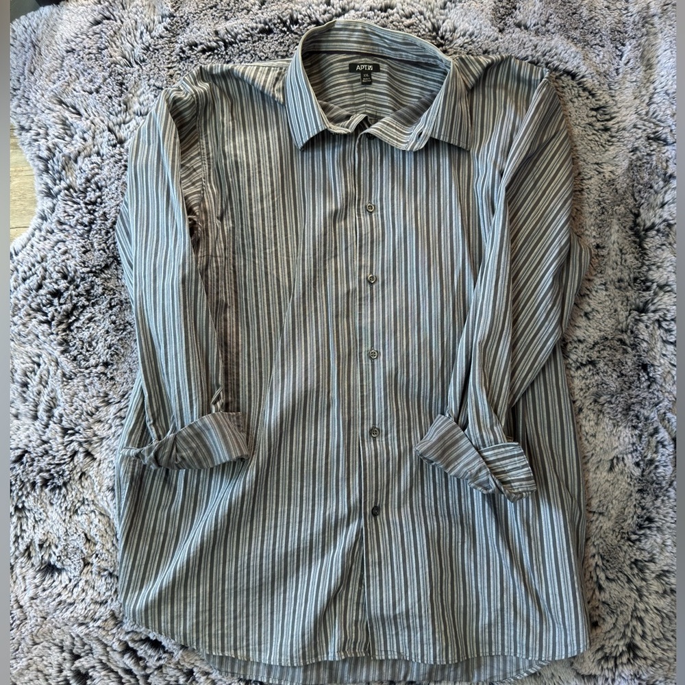 Button up stripped shirt